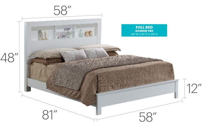 Bed With Transitional Design Stylish - Image 23
