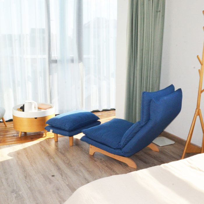 Single Lazy Sofa Chair Leisure Foldable Reclining Chair - Image 7