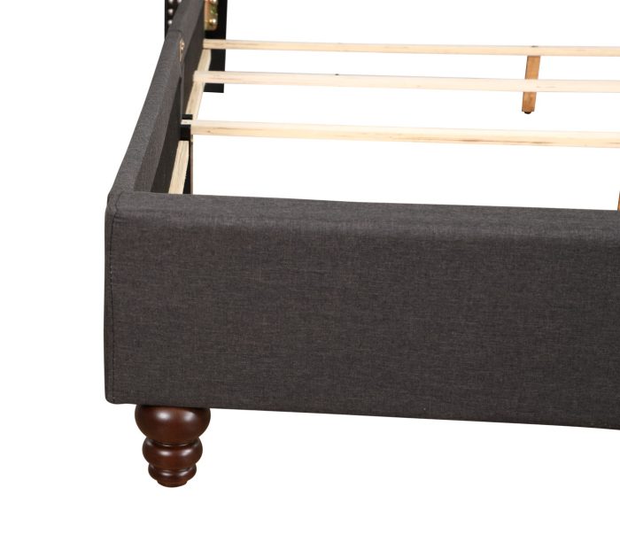 Nailhead Bed Transitional Vibrant - Image 10