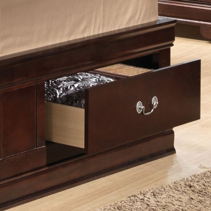 Louis Phillipe - Bookcase Storage Bed - Image 29