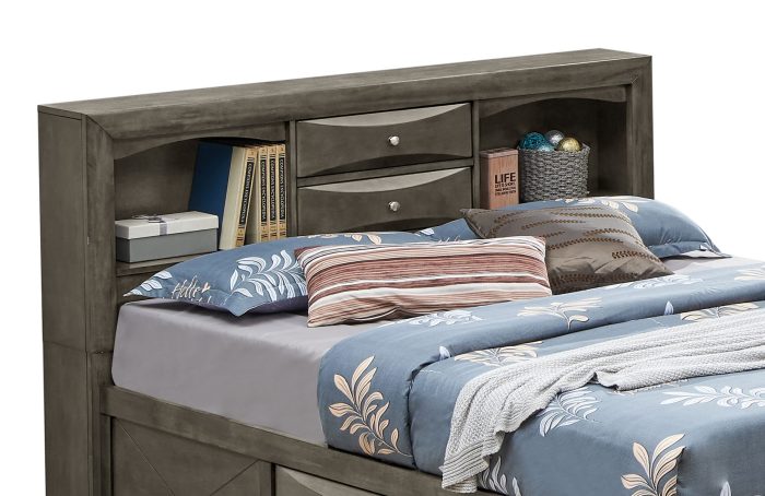 Marilla - Storage Bed With Bookcase Headboard - Image 26
