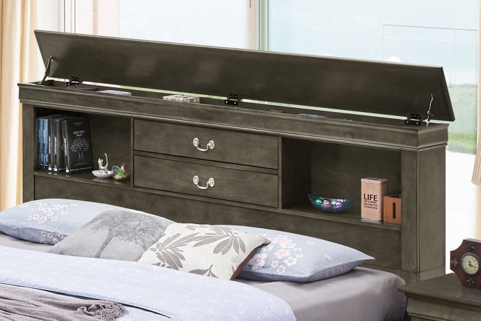 Louis Phillipe - Bookcase Storage Bed - Image 18