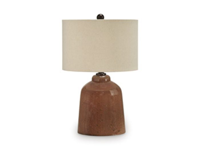 Aaleahya - Rust - Glass Table Lamp