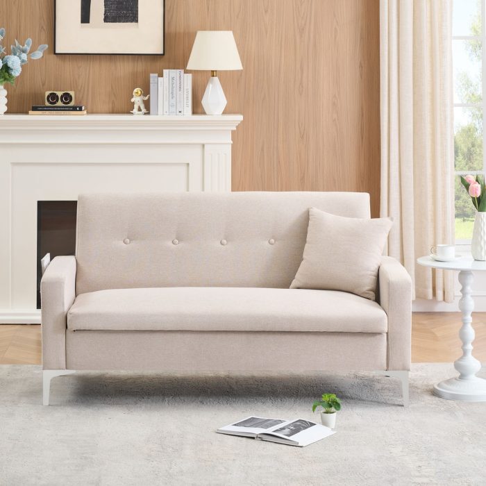 Multi-Functional Storage Comfortable Double Sofa, Suitable For Living Room, Apartment, Home Office - Image 2