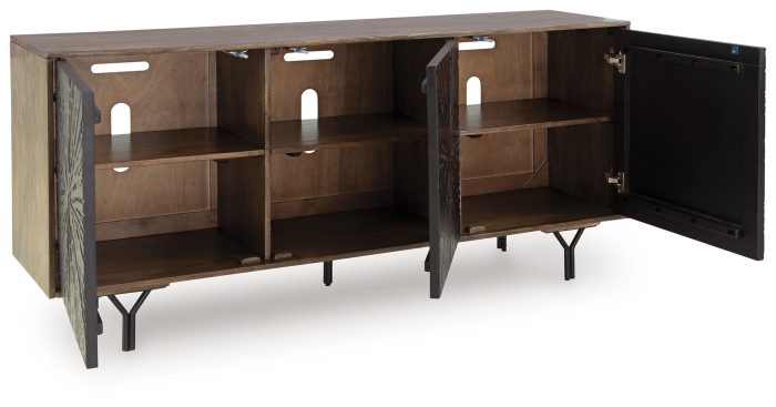 Lavinmont - Multi Brown - Accent Cabinet - Image 4