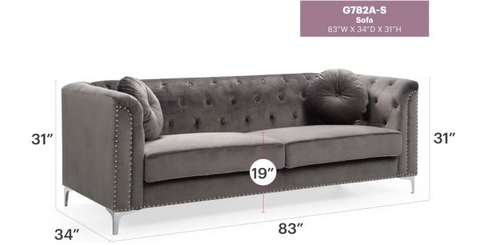 Elegant Contemporary Sofa - Image 9