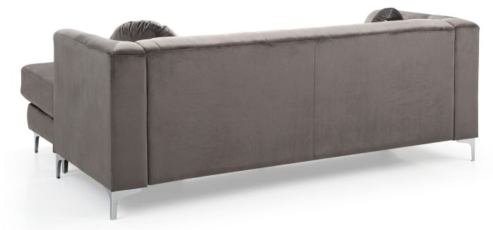Pompano - Micro Suede Sofa Chaise - Image 12