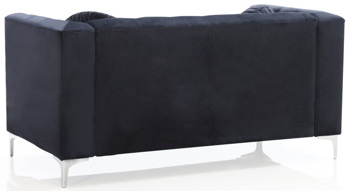 Stylish Sloped Arm Loveseat - Image 5