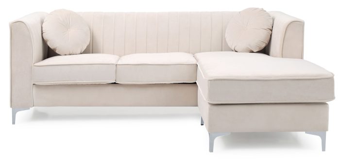 Delray - Micro Suede Sofa Chaise - Image 11