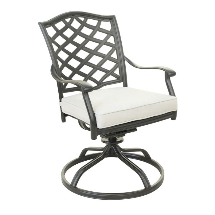 Aluminum Round Dining Set - Image 4