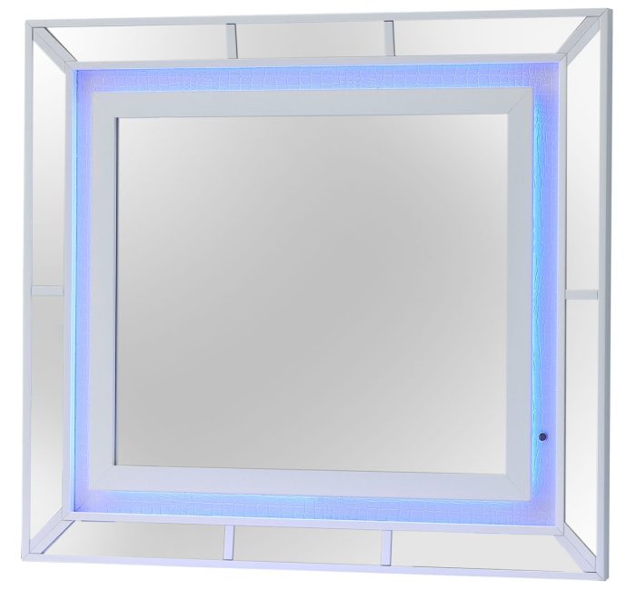 Hollywood Hills - Mirror - White - Image 3