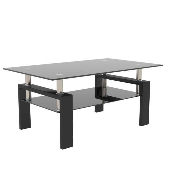 Rectangle Coffee Table, Modern Side Center Tables For Furniture - Image 12