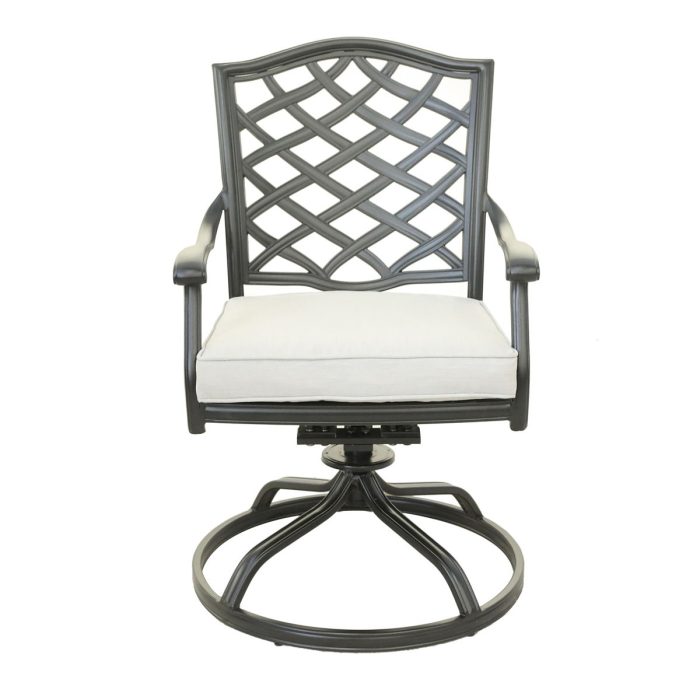 Aluminum Round Dining Set - Image 13