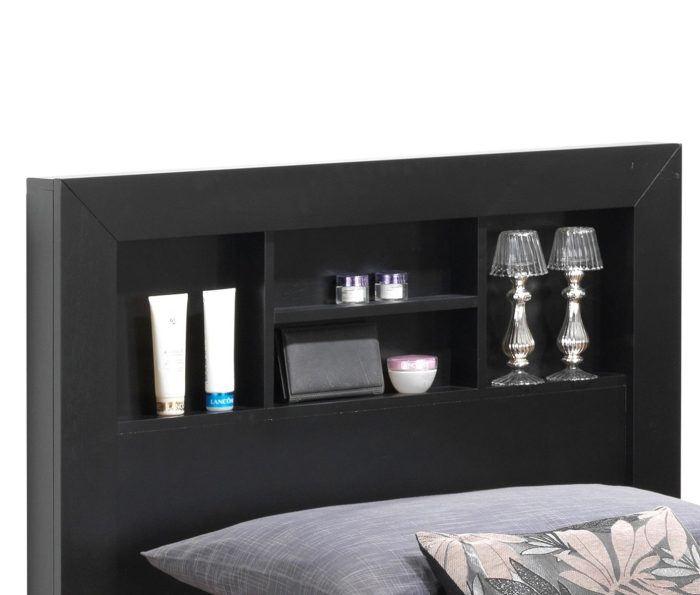 Bed With Transitional Design Stylish - Image 8