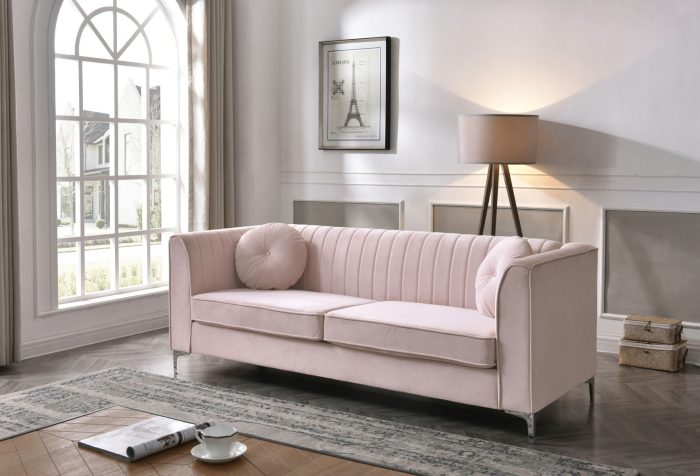 Delray - Micro Suede Sofa - Image 11