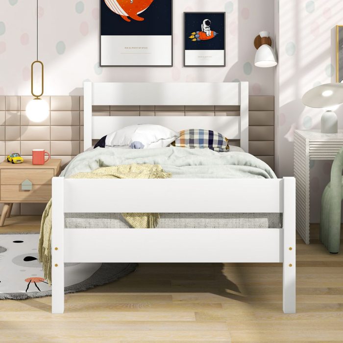 Bed With Headboard And Footboard - Image 2