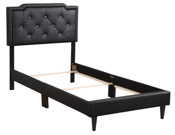 Button Tufted Bed Charming For Cozy Spaces - Image 20