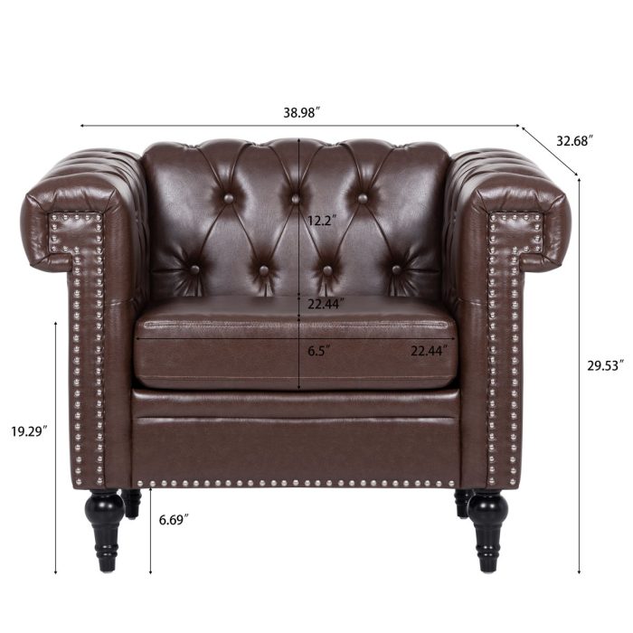1 Seater Sofa Living Room - Image 10