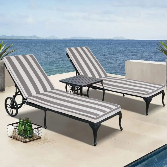 Outdoor Lounge Chair Cushion Replacement Patio Funiture Seat Cushion Chaise Lounge Cushion - Image 12