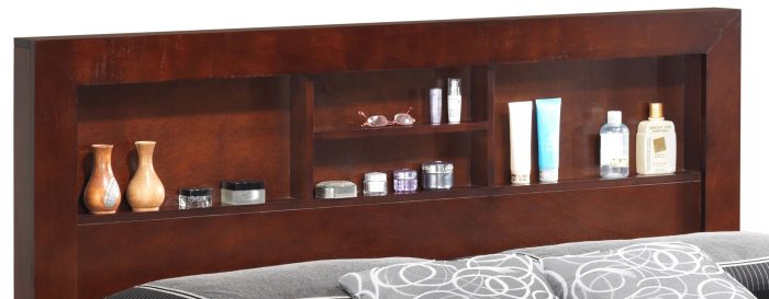 Bed With Transitional Design Stylish - Image 3