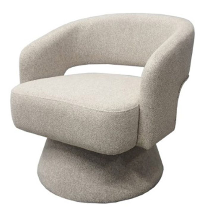 Nashkins - Pebble - Swivel Accent Chair