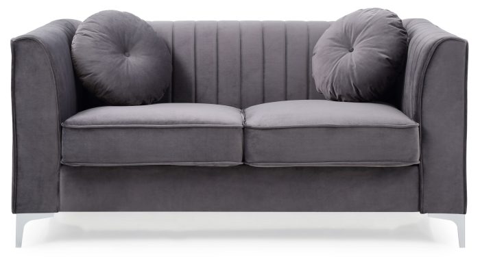 Delray - Micro Suede Loveseat - Image 11