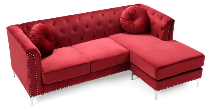 Pompano - Micro Suede Sofa Chaise - Image 16