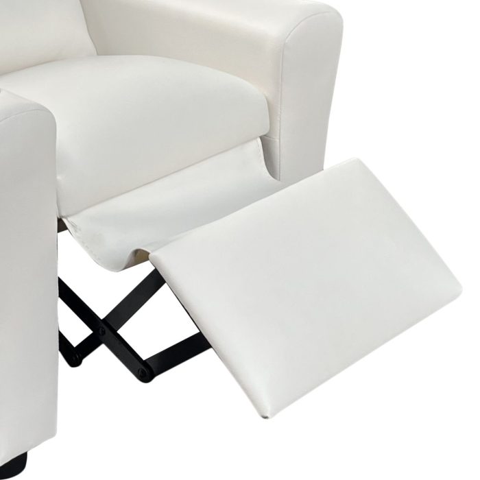 Marisa - PU Leather Kids Recliner Chair With Cupholder - Image 12