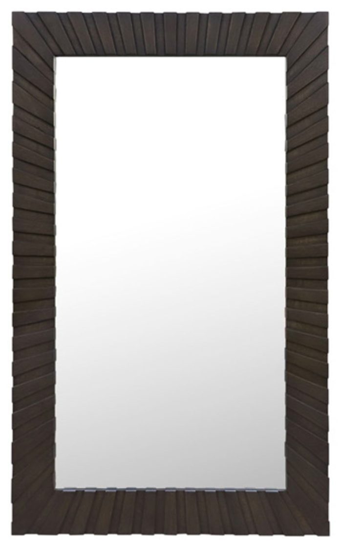 Advin - Dark Brown - Accent Mirror