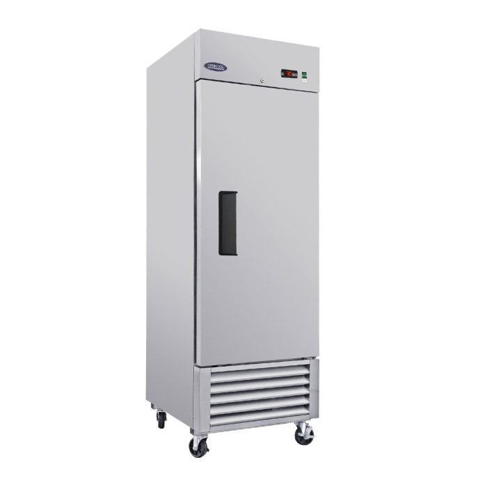 Commercial Freezer 23 Cu.Ft With 1 Solid Door Reach-In Freezers Stainless Steel Etl Approved Upright Freeze Storage - Silver - Image 3