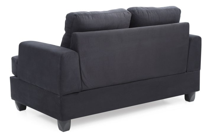 Stylish Transitional Loveseat For Two - Image 3