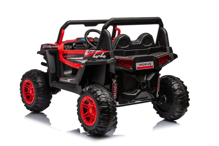 12V7A*1 30W*4 Four-Wheel Drive Leather Seat One Button Start, Forward And Backward, High And Low Speed, Music, Front Light, Power Display, Two Doors Can Open, 2.4G R / C, Seat Belt Four Wheel Absorber - Image 3