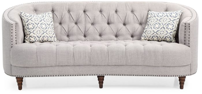 Dania - Luxurious Velvet Sofa - Image 4