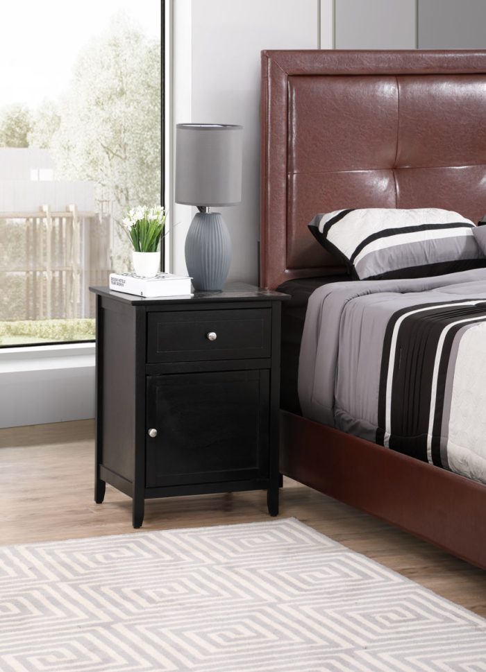 Izzy - 1 Drawer /1 Door Nightstand - Image 9