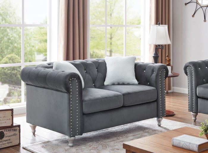 Stylish Contemporary Loveseat - Image 16