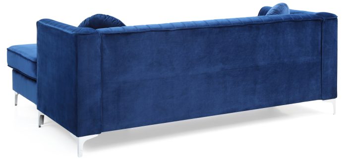 Delray - Micro Suede Sofa Chaise - Image 5