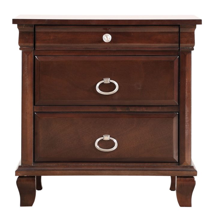 Triton - Nightstand - Cappuccino - Image 2