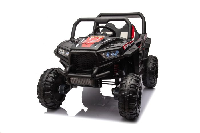 12V7A*2 30W*4 Four-Wheel Drive Leather Seat One Button Start, Forward And Backward, High And Low Speed, Music, Front Light, Power Display, Two Doors Can Open, 2.4G R / C, Seat Belt Four Wheel Absorber - Image 7
