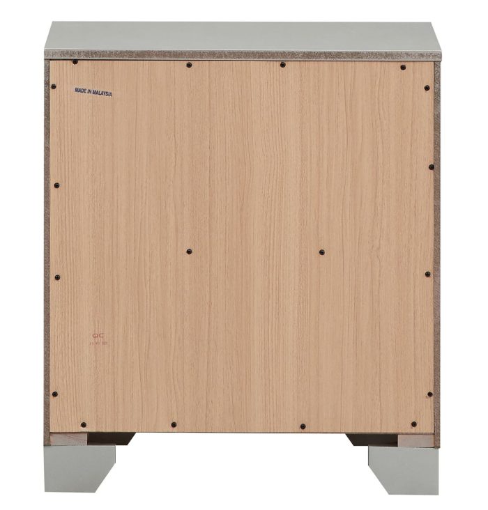 Madison - Nightstand - Silver Champagne - Image 2