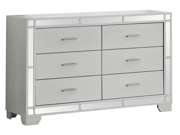 Madison - Dresser - Silver Champagne - Image 3