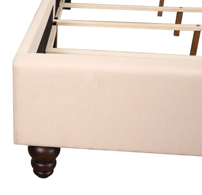 Nailhead Bed Transitional Vibrant - Image 12