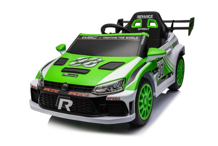 12V4A 20W*2 One Button Start, Forward And Backward, High And Low Speed, Music, Front Light, Power Display, Two Doors Can Open, 2.4G R / C, Seat Belt Four Wheel Absorber Kids Ride On Car - Image 7