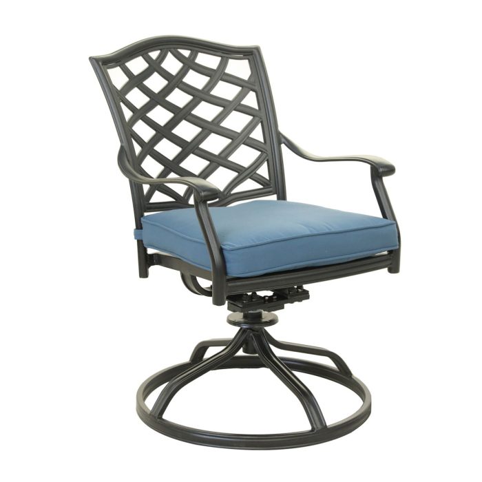Aluminum Round Dining Set - Image 8