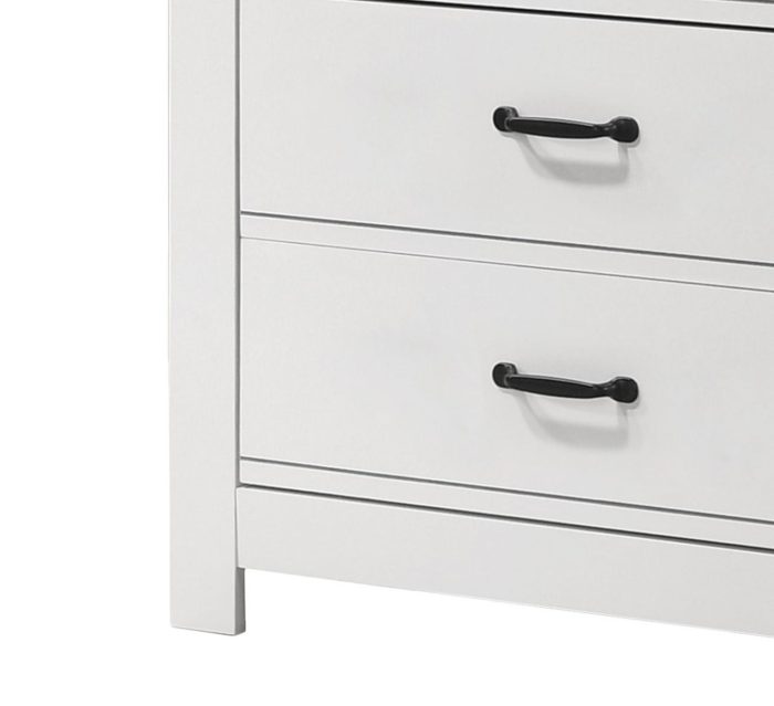 Cassini - 5 Drawer Chest - White - Image 4