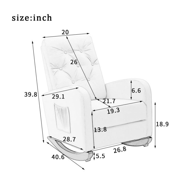 Single Sofa Reclining Japanese Chair Lazy Sofa Tatami Balcony Adjustable Chair - Image 3
