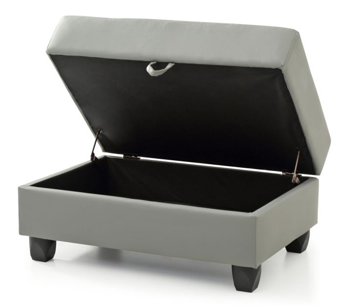 Stylish Storage Contemporary Ottoman - Image 7