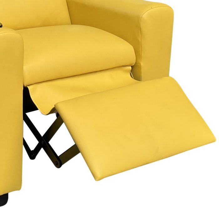 Marisa - PU Leather Kids Recliner Chair With Cupholder - Image 6