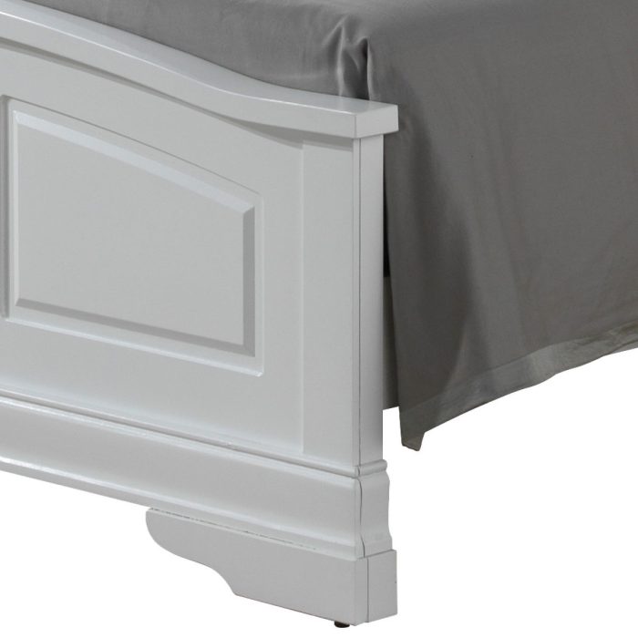 Panel Sleigh Bed Elegantly Crafted - Image 11