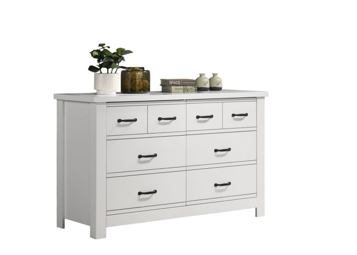 Cassini - 3 Piece Bedroom Set - White - Image 2