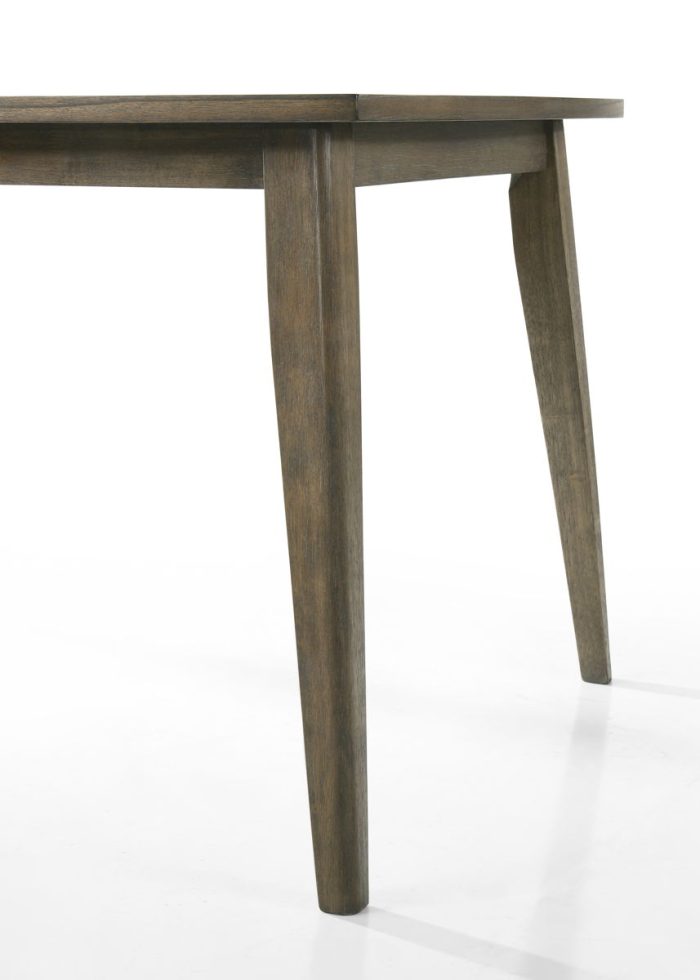 Bistro - Dining Table With Off White Fabric Dining Chairs - Image 5